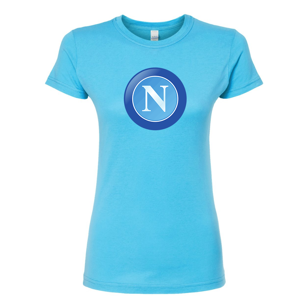 Women's Napoli FC Round Neck T-Shirt