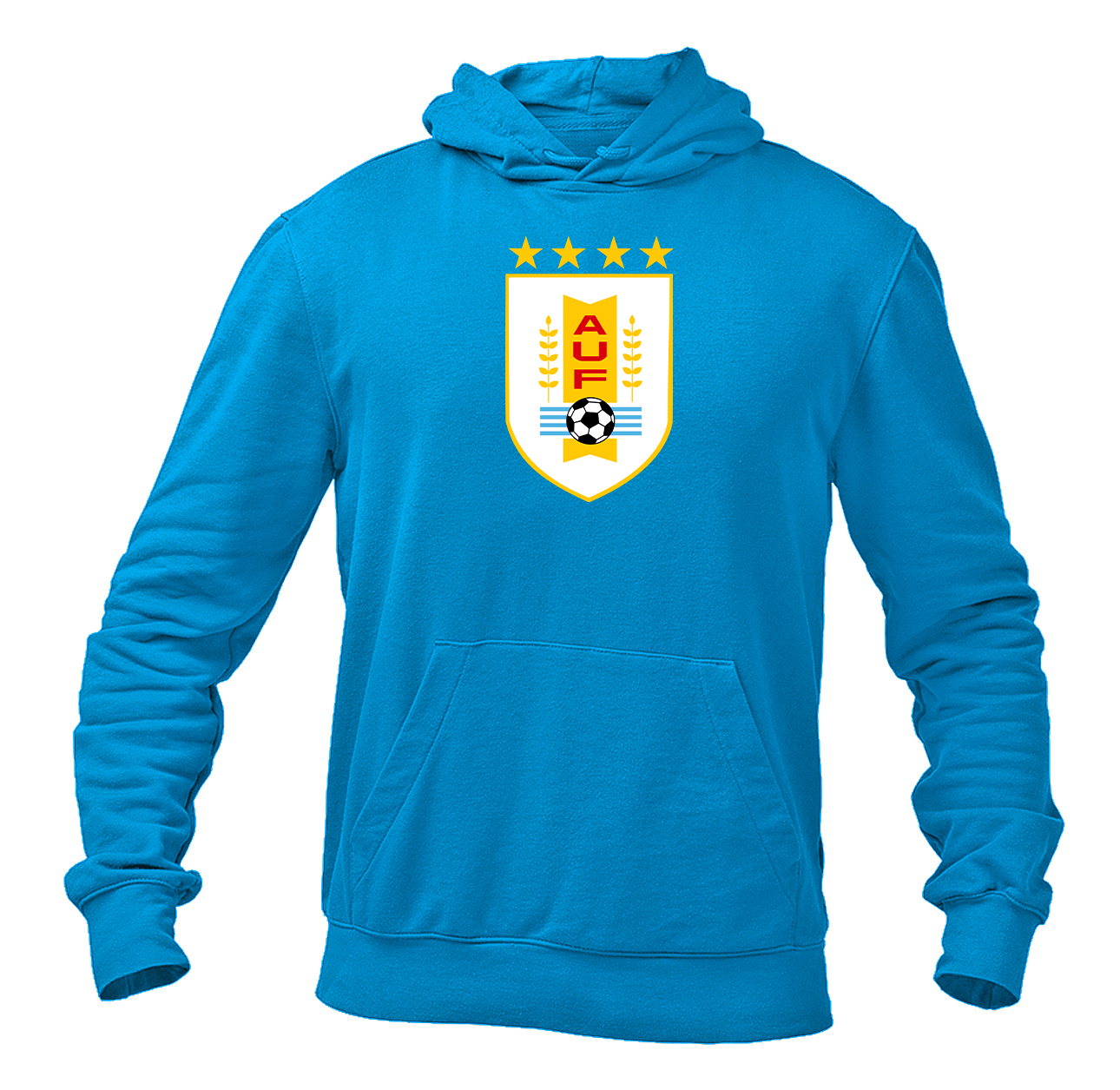 Men's Uruguay National Soccer Team Pullover Hoodie