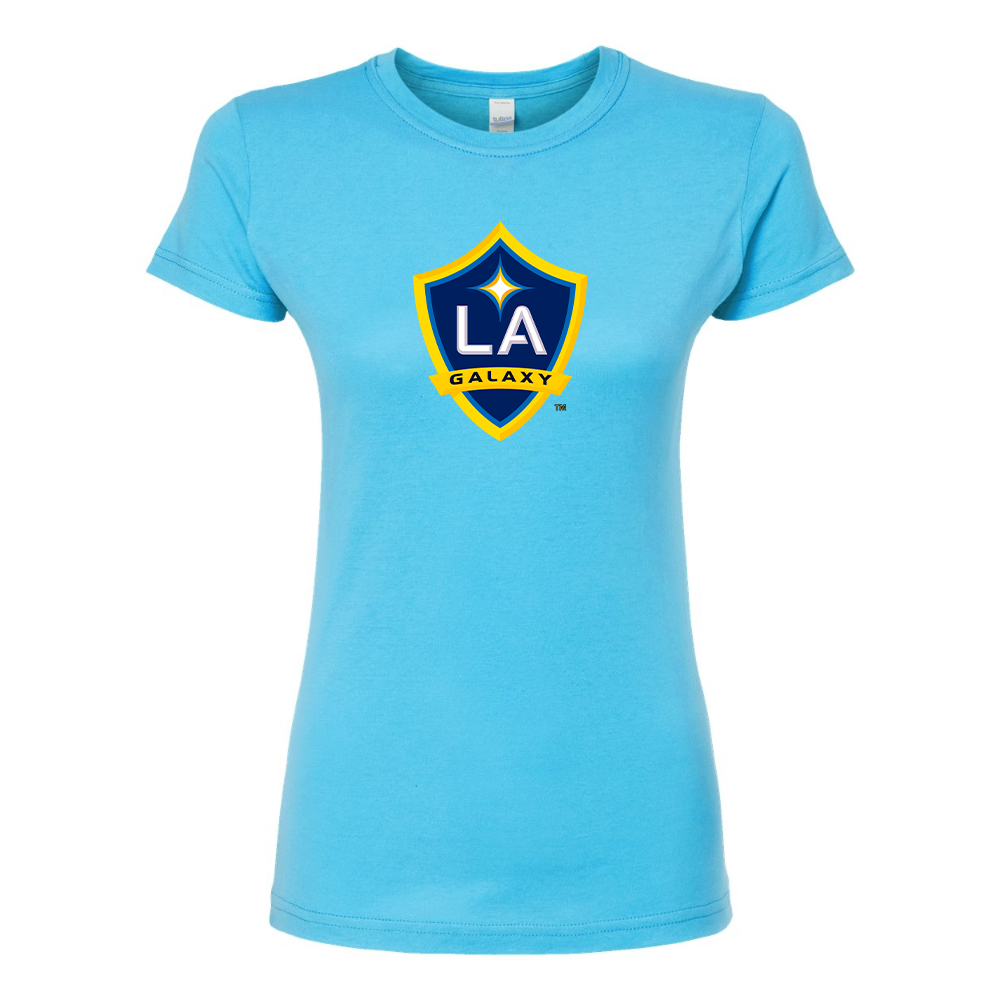 Women's LA Galaxy FC Round Neck T-Shirt