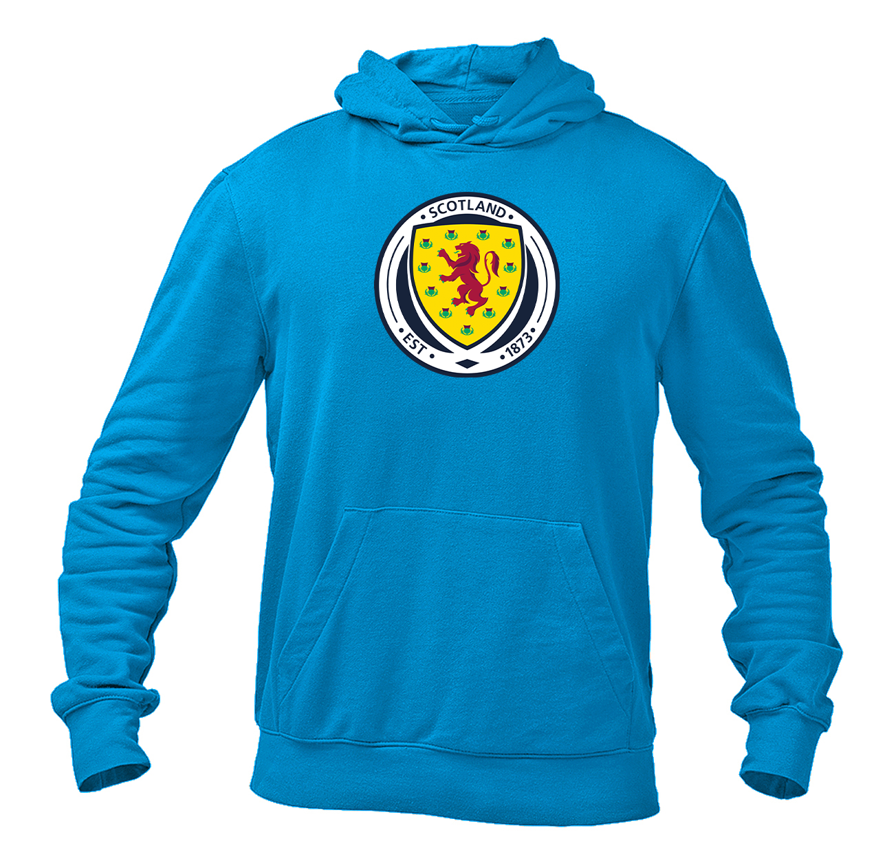 Men's Scotland National Soccer Team Pullover Hoodie