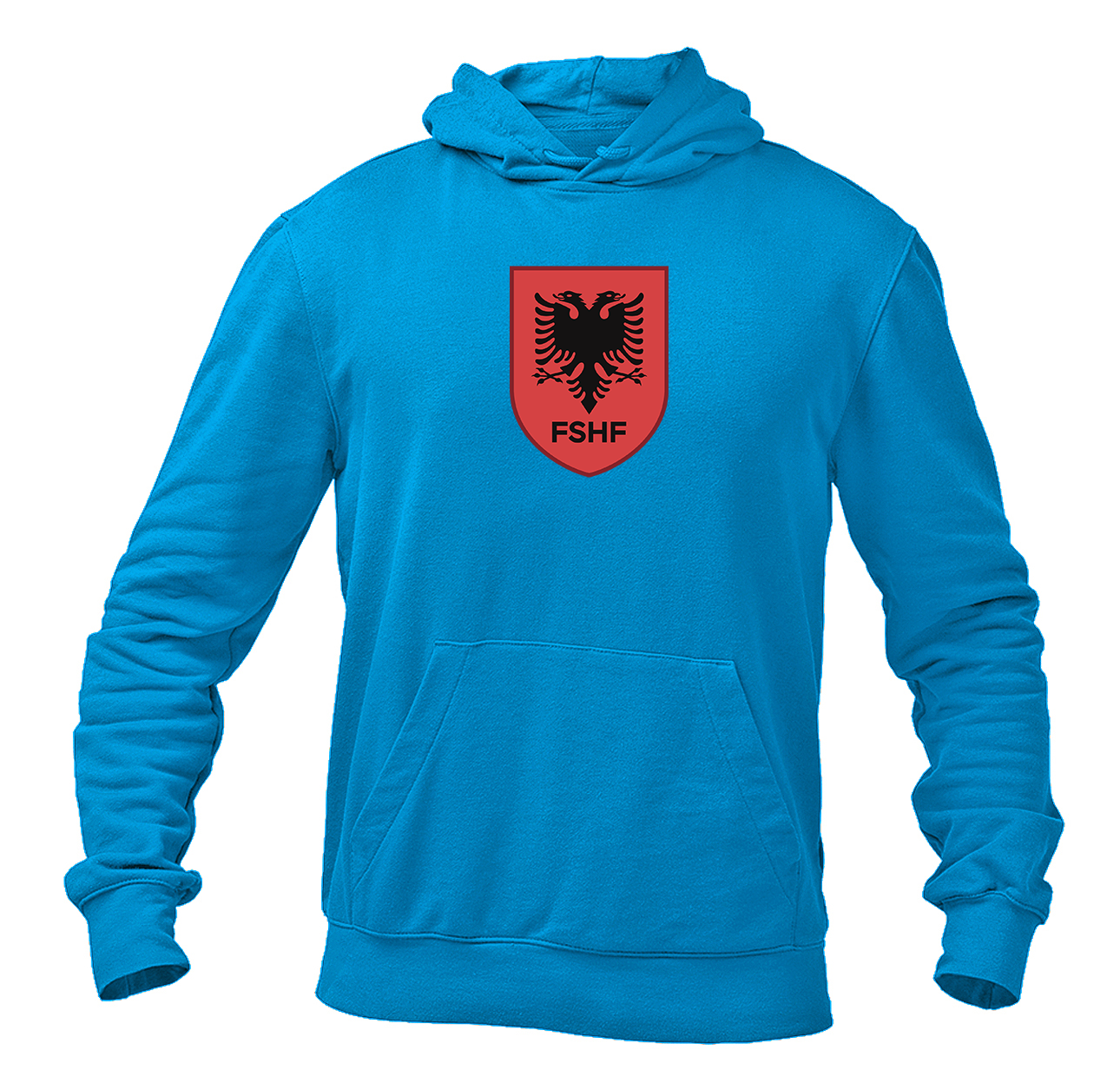 Men's Albania National Soccer Team Pullover Hoodie