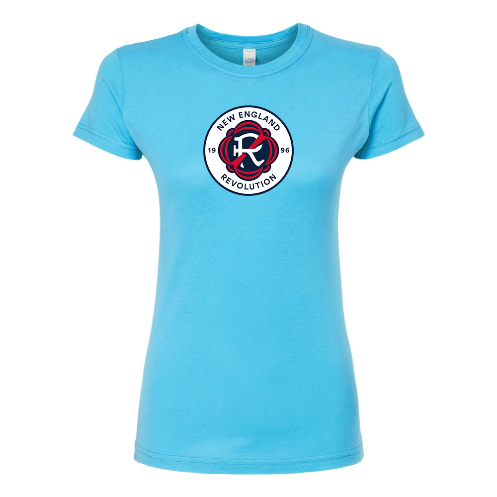 Women's New England Revolution FC Round Neck T-Shirt