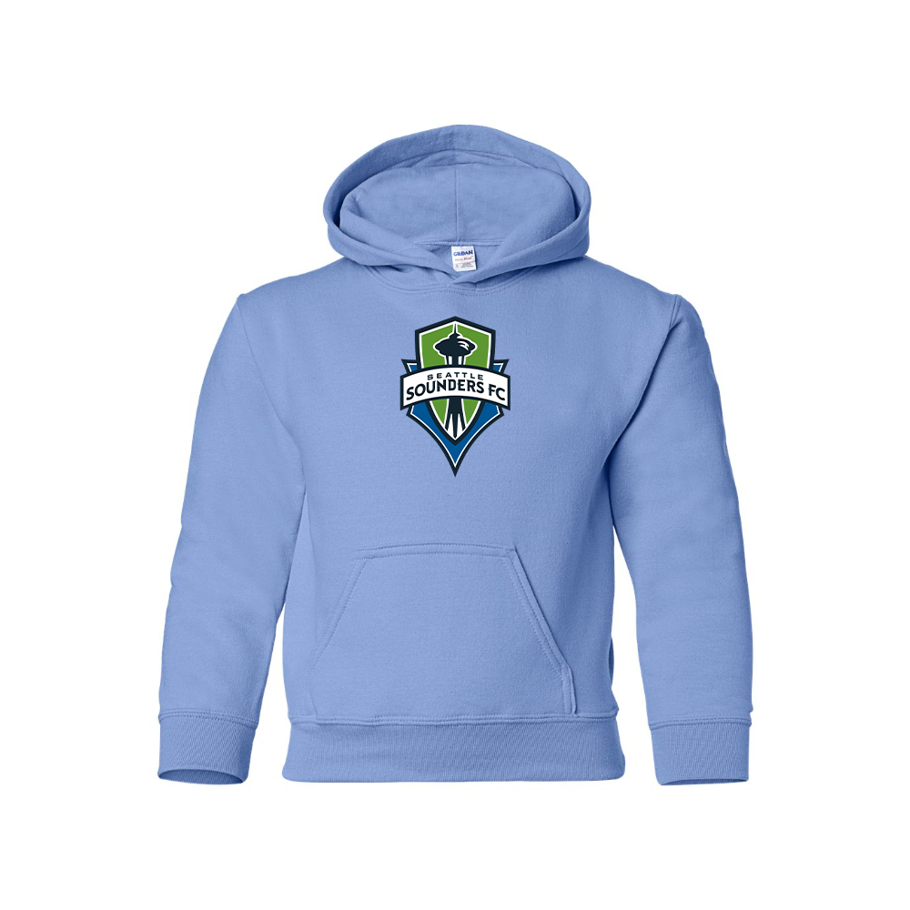 Youth Kids Seattle Sounders FC Pullover Hoodie