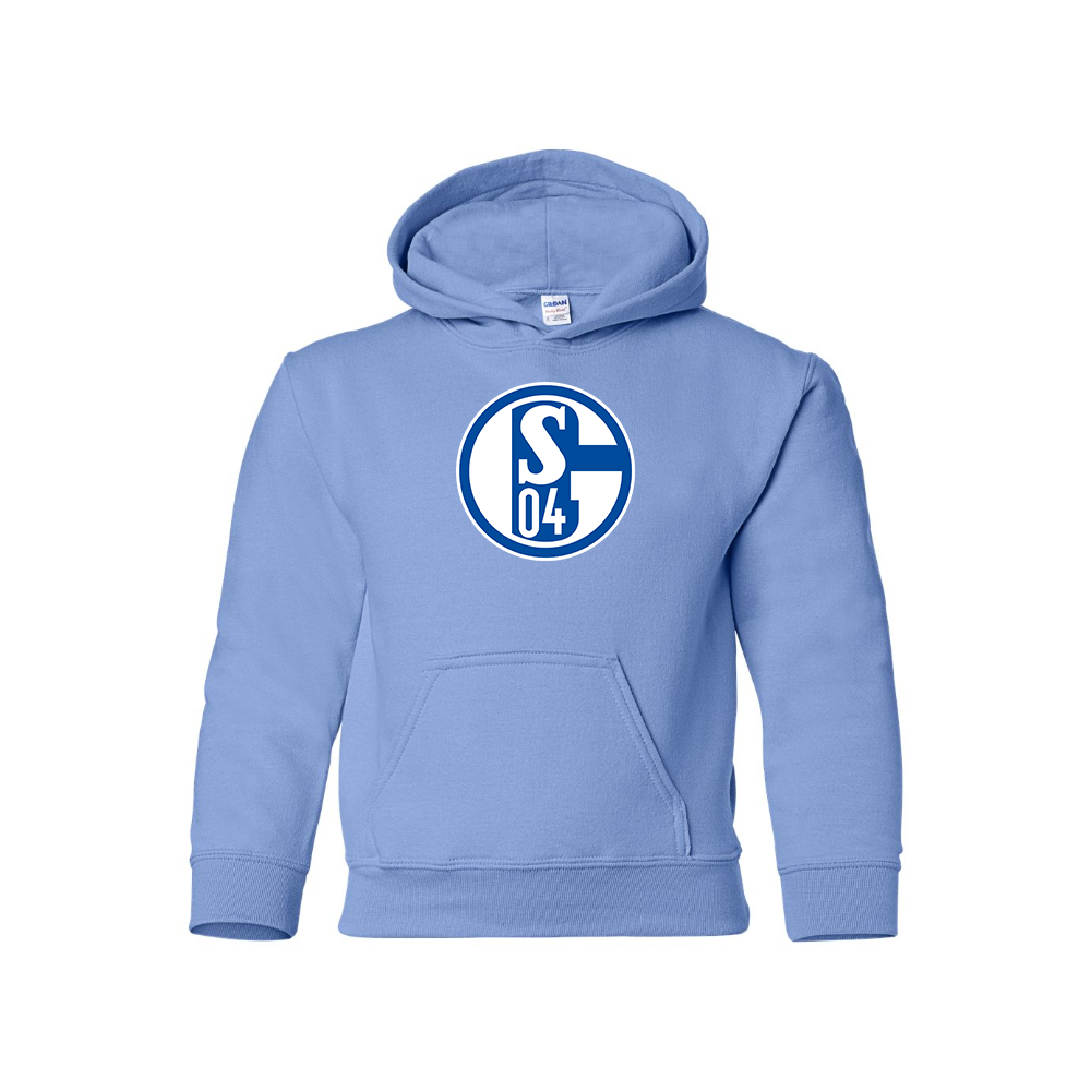 Youth Kids Schalke 04 FC Pullover Hoodie