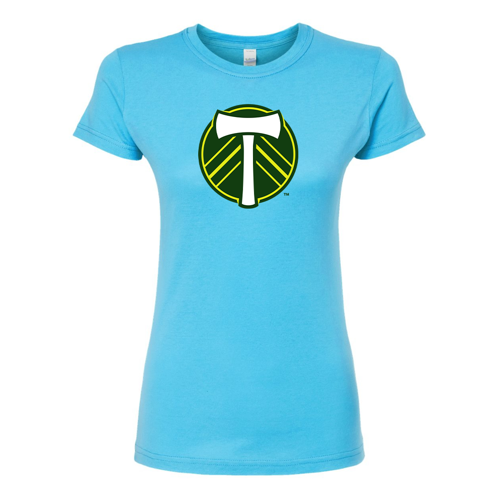 Women's Portland Timbers FC Round Neck T-Shirt