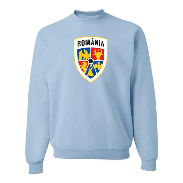 Men's Romania National Soccer Team Crewneck Sweatshirt