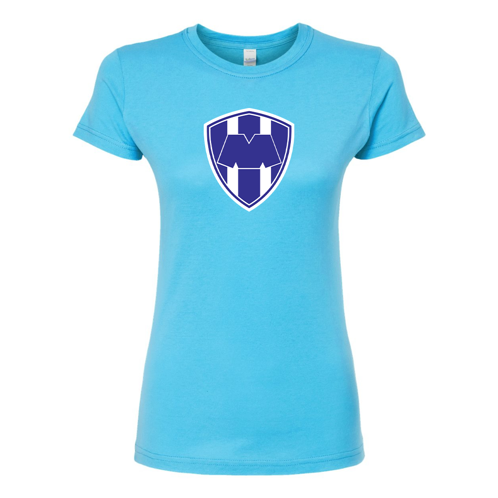 Women's Monterrey FC Round Neck T-Shirt