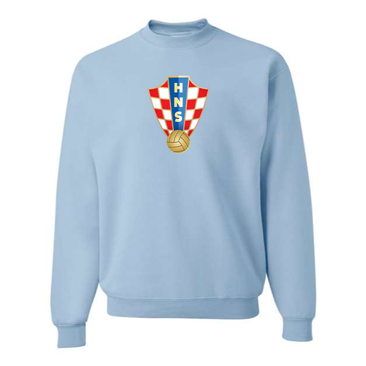 Men's Croatia National Soccer Team Crewneck Sweatshirt