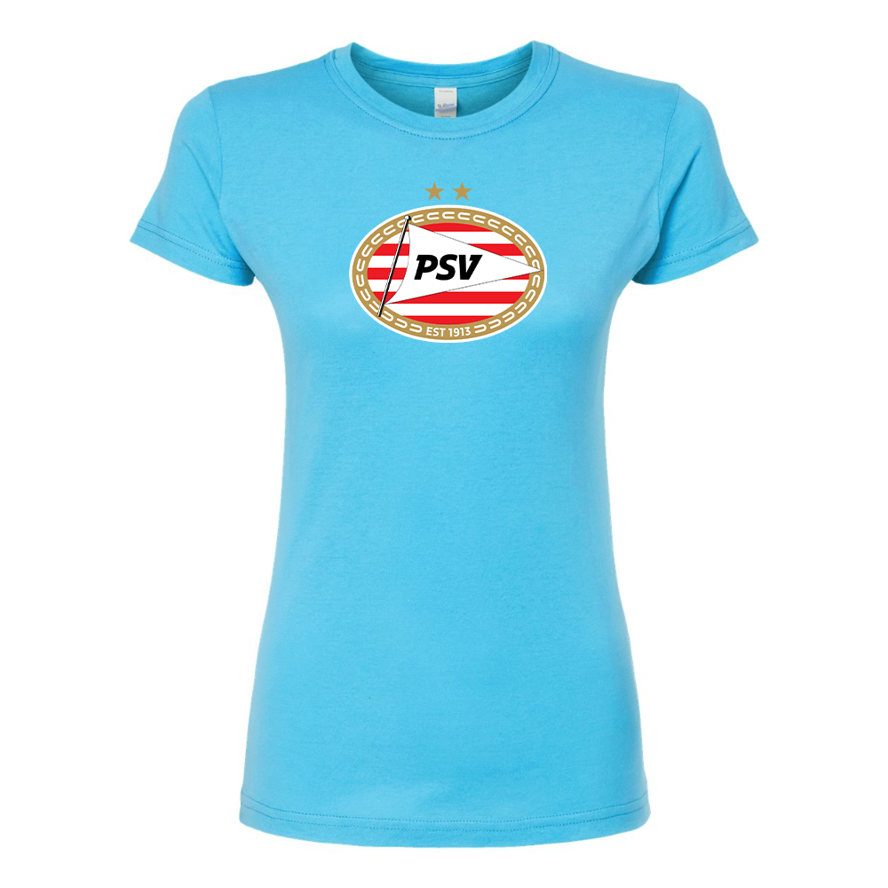 Women's PSV Eindhoven FC Round Neck T-Shirt