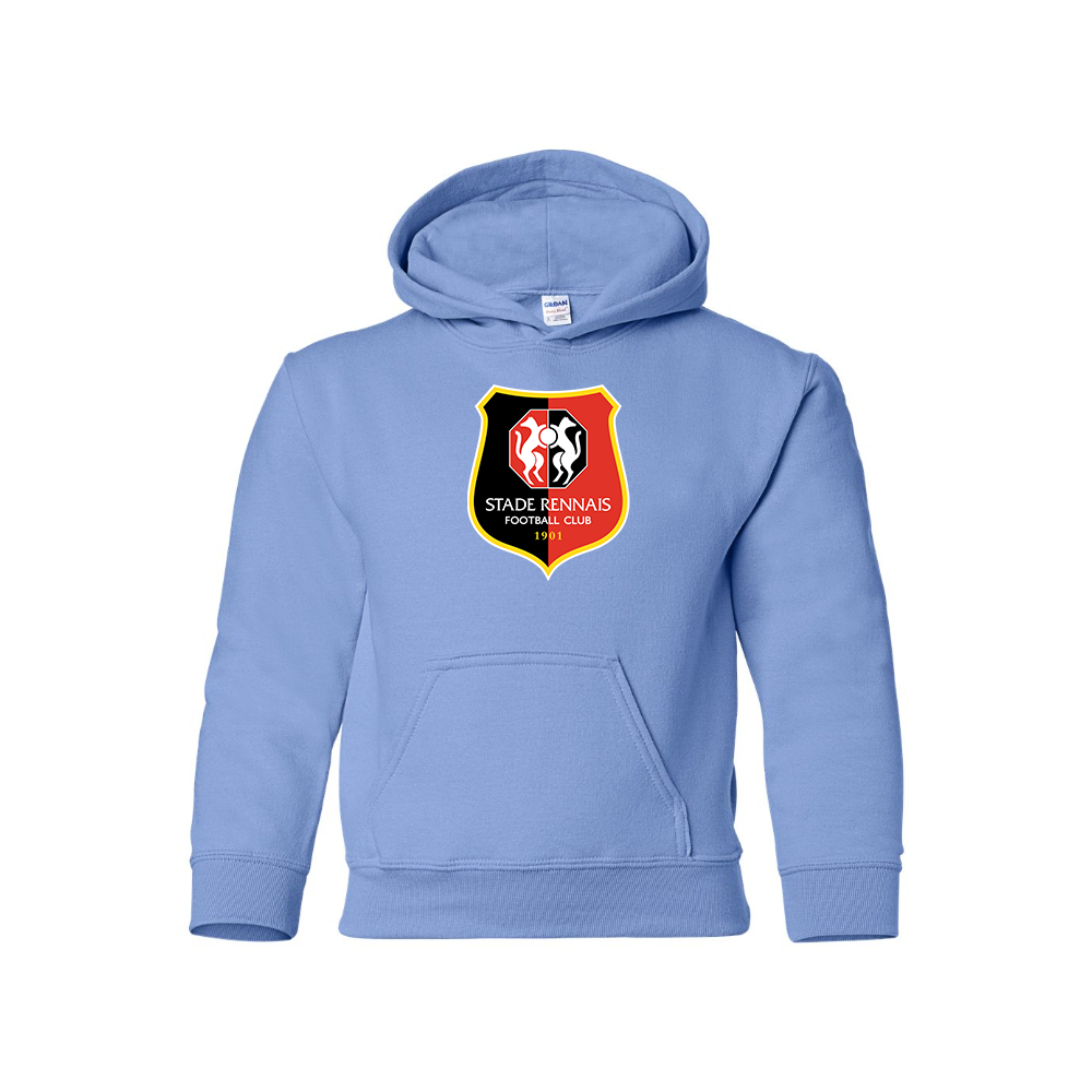 Youth Kids Stade Rennais FC Pullover Hoodie