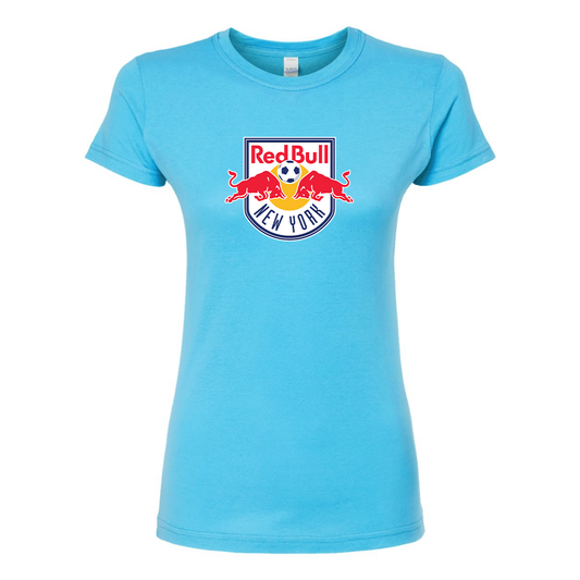 Women's New York Red Bulls FC Round Neck T-Shirt