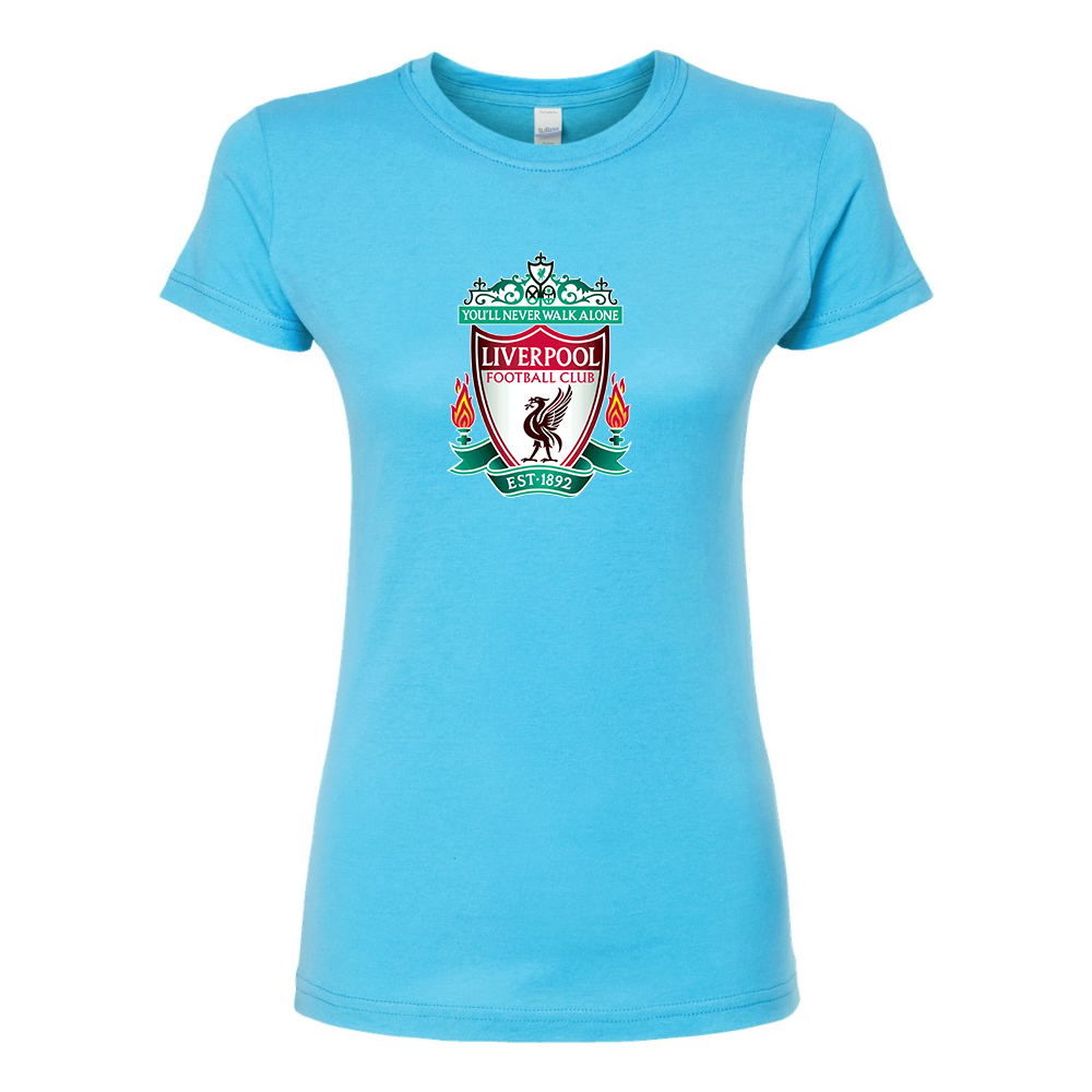 Women's Liverpool Football Club Est.1892 Round Neck T-Shirt