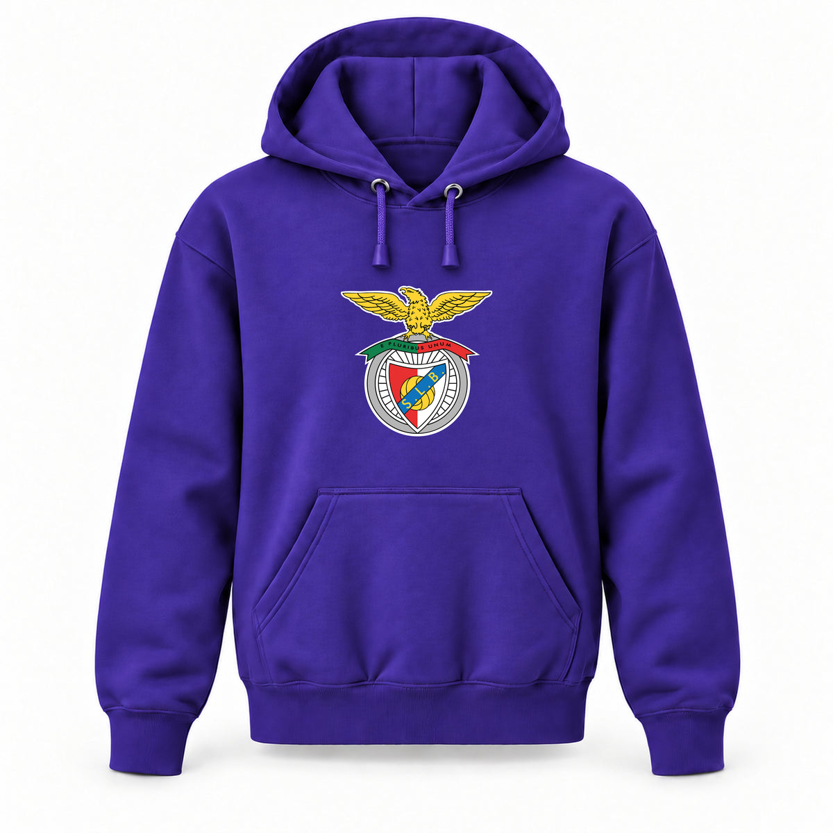SL Benfica FC - Youth Large Hoodie (Ages 10–12) | Color: Purple