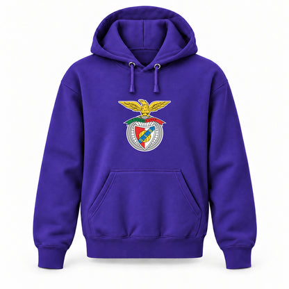 SL Benfica FC - Youth Large Hoodie (Ages 10–12) | Color: Purple