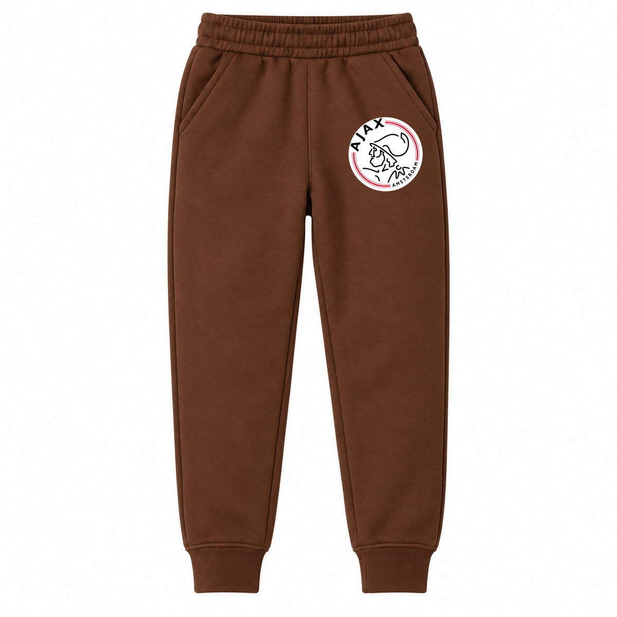 Amsterdamsche FC Ajax youth jogger sweatpants, Brown, Youth Large ages 10–12