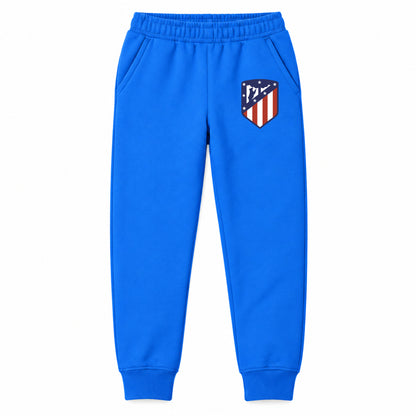 Atletico Madrid FC youth jogger sweatpants, Blue, Youth Large ages 10–12
