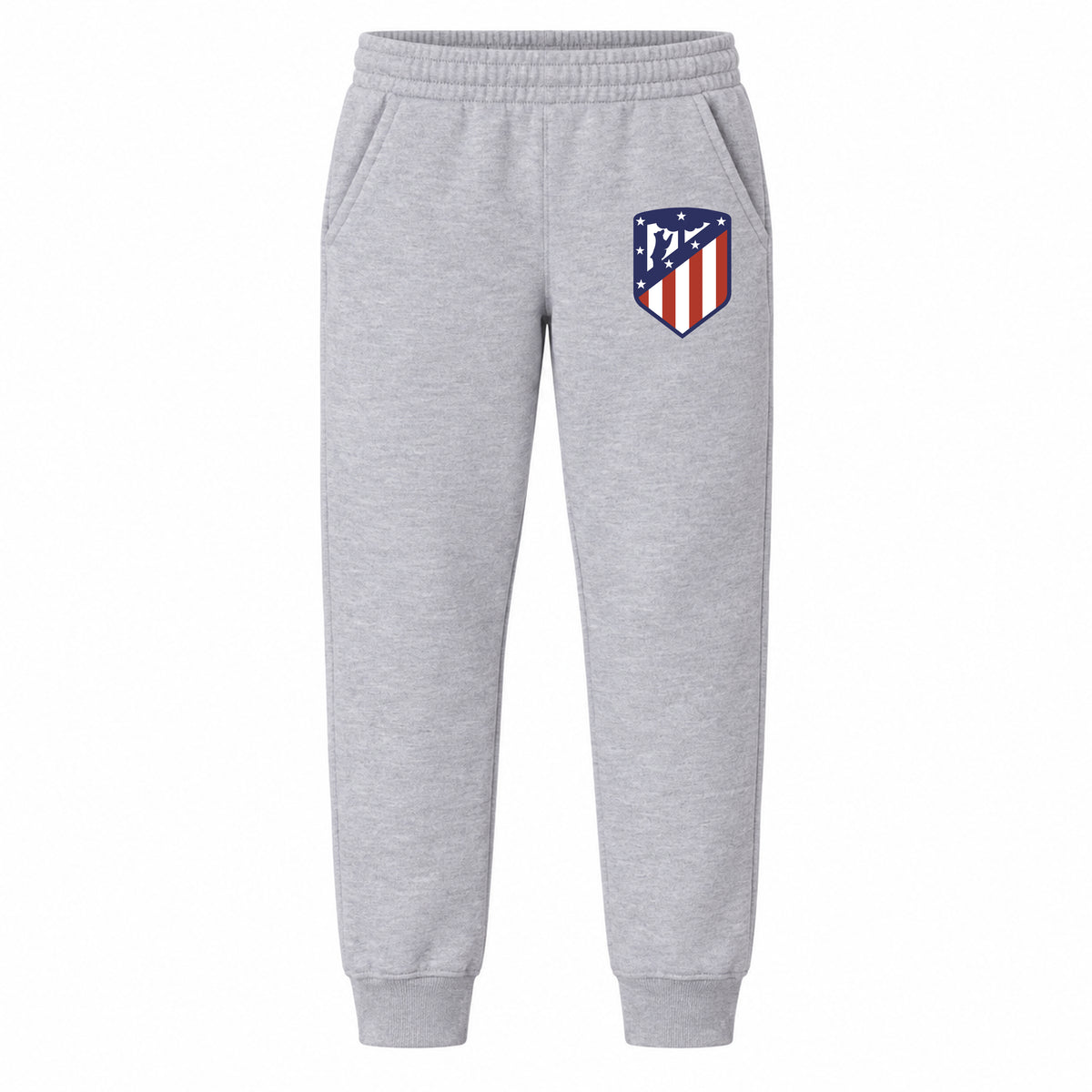 Atletico Madrid FC youth jogger sweatpants, Grey, Youth Large ages 10–12