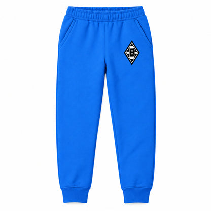 Borussia Monchengladbach FC youth jogger sweatpants, Blue, Youth Large ages 10–12