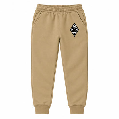 Borussia Monchengladbach FC youth jogger sweatpants, Khaki, Youth Large ages 10–12