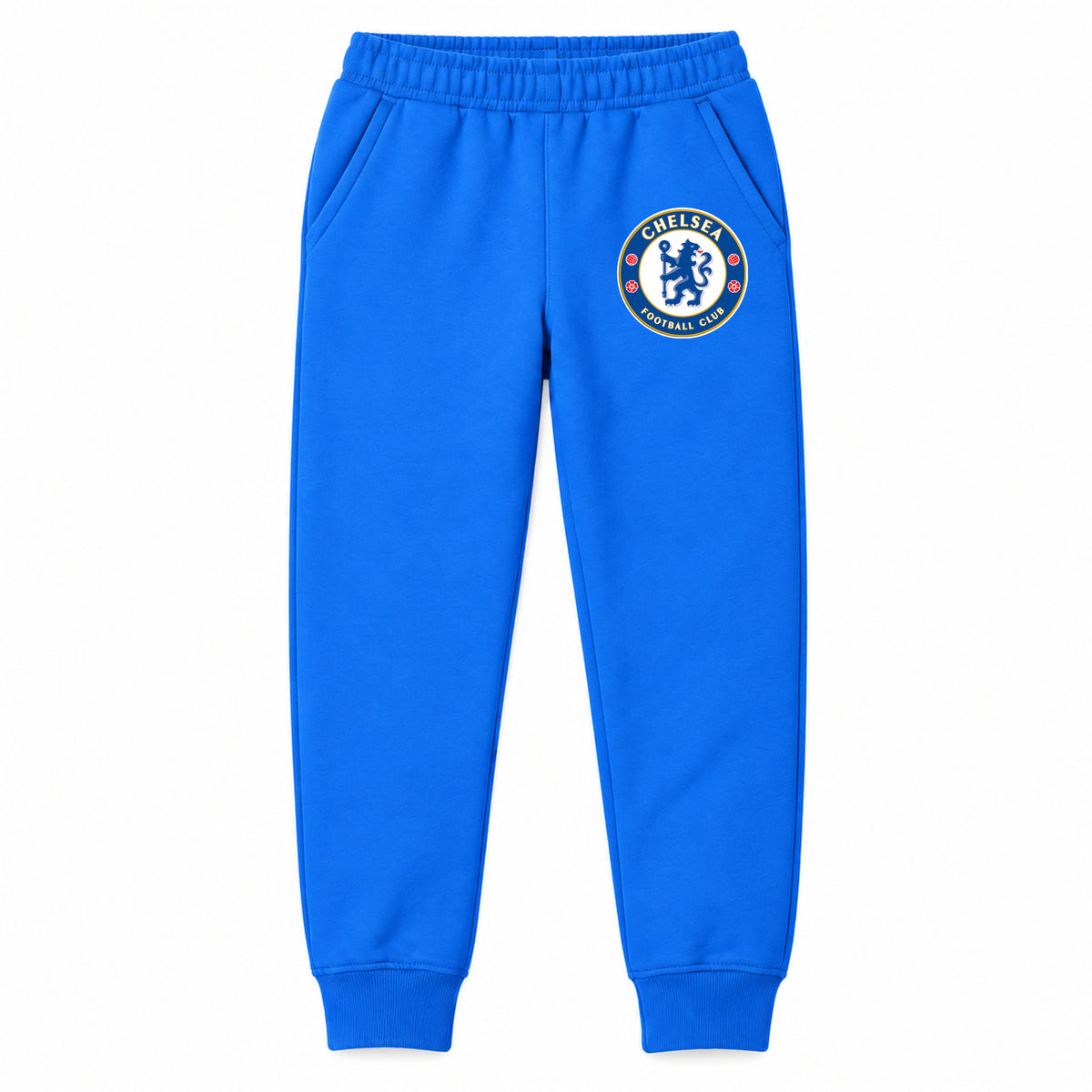 Chelsea Soccer youth jogger sweatpants, Blue, Youth Large ages 10–12