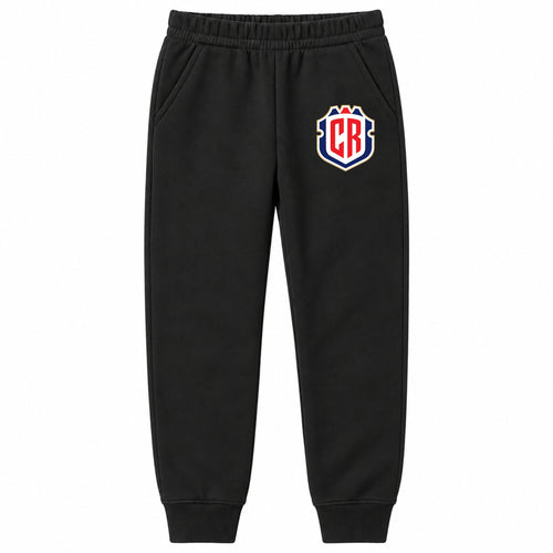 Costa Rica National Soccer Team - Youth Jogger Sweatpants (Ages 10–12)
