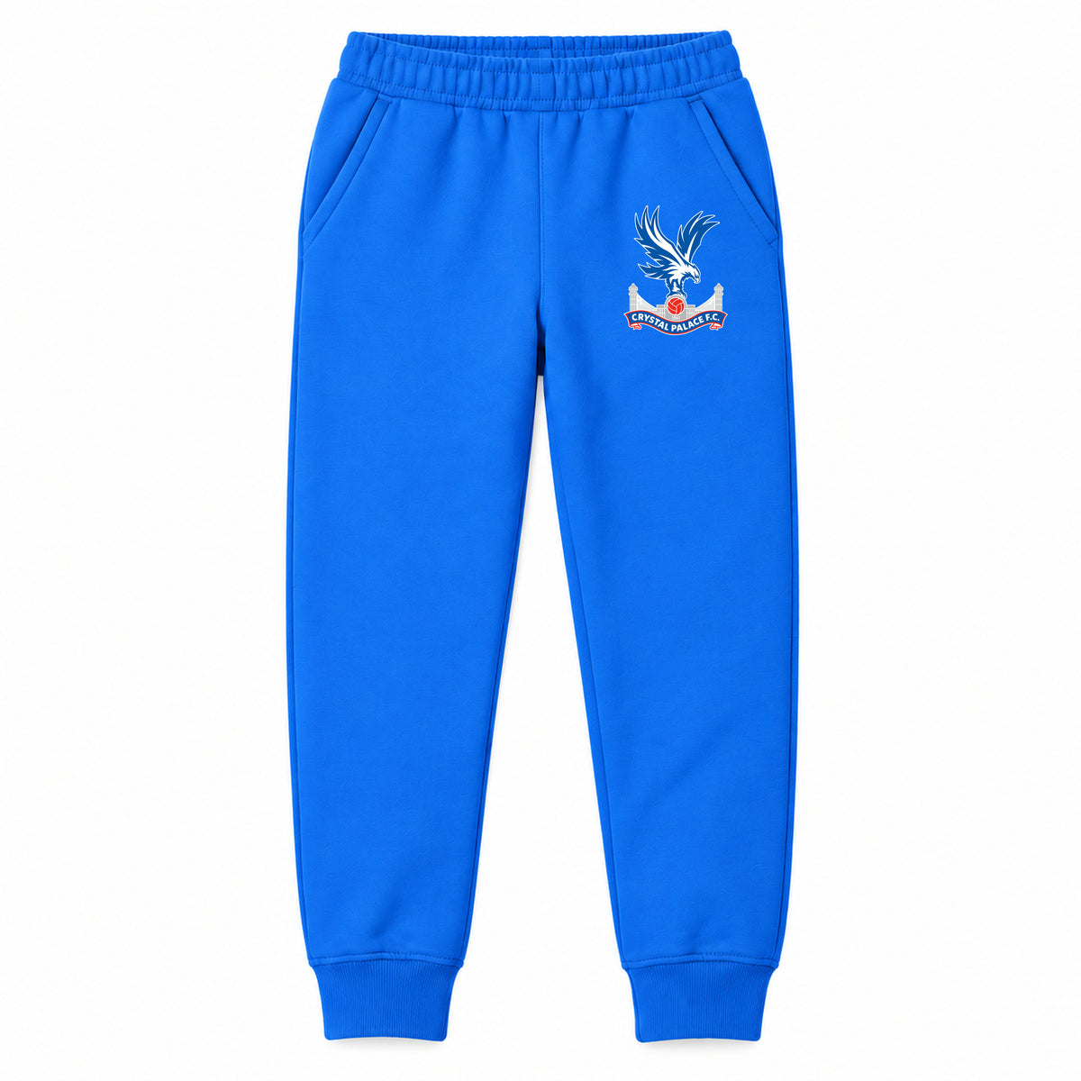 Crystal Palace F.C youth jogger sweatpants, Blue, Youth Large ages 10–12