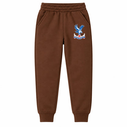 Crystal Palace F.C youth jogger sweatpants, Brown, Youth Large ages 10–12