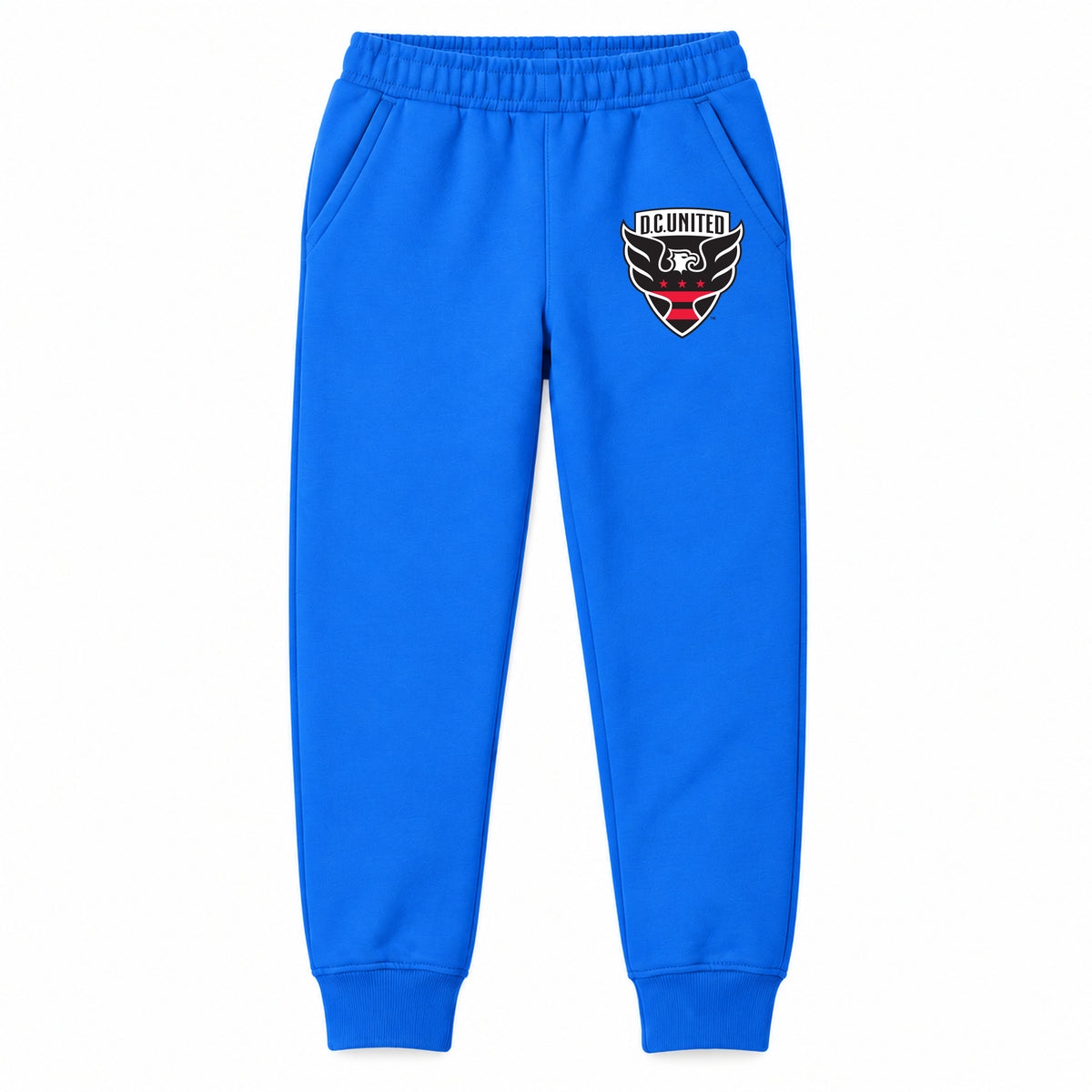 D.C. United FC youth jogger sweatpants, Blue, Youth Large ages 10–12