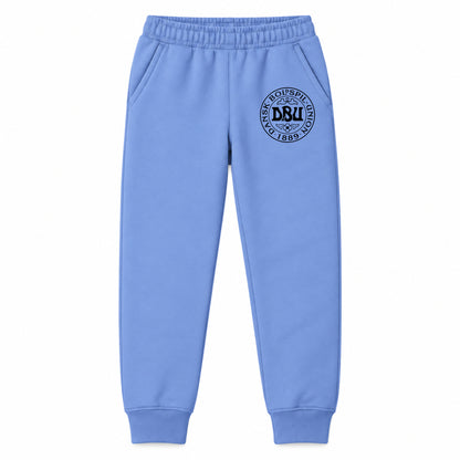 Denmark Soccer youth jogger sweatpants, Carolina Blue, Youth Large ages 10–12