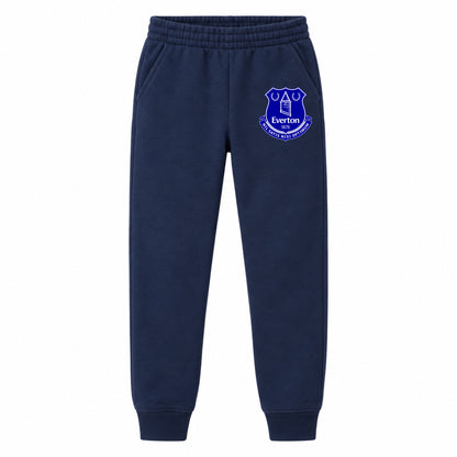 Everton FC youth jogger sweatpants, Navy Blue, Youth Large ages 10–12