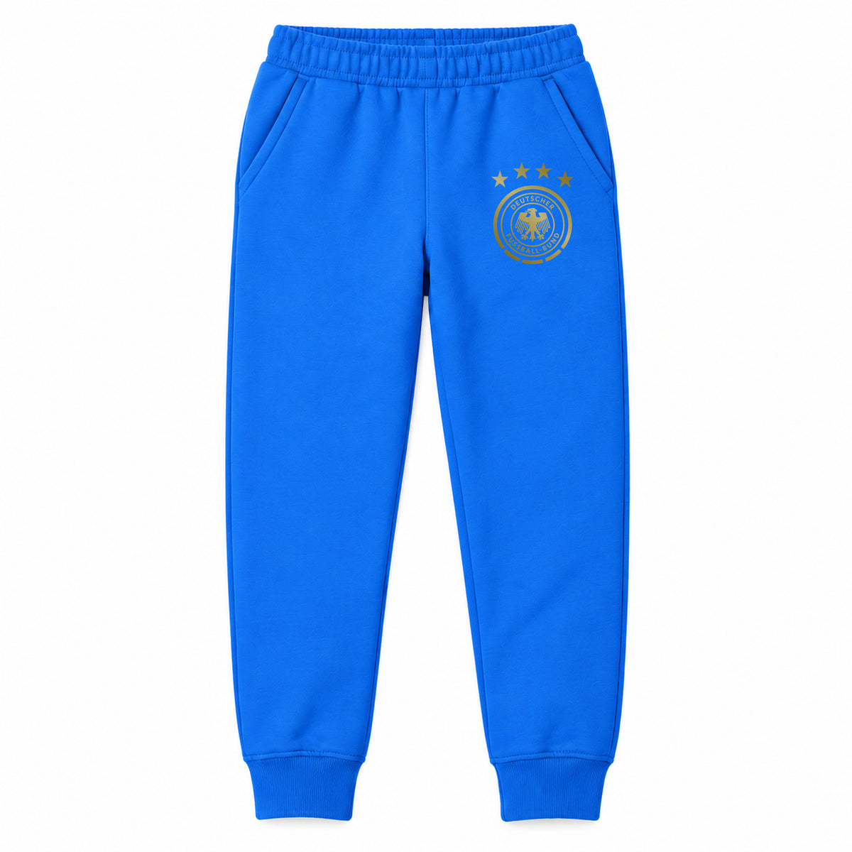 Germany Soccer youth jogger sweatpants, Blue, Youth Large ages 10–12