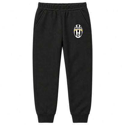 Juventus Football Club Classic youth jogger sweatpants, Black, Youth Large ages 10–12