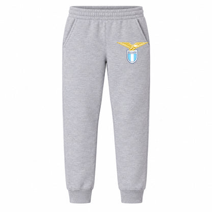 Lazio FC youth jogger sweatpants, Grey, Youth Large ages 10–12