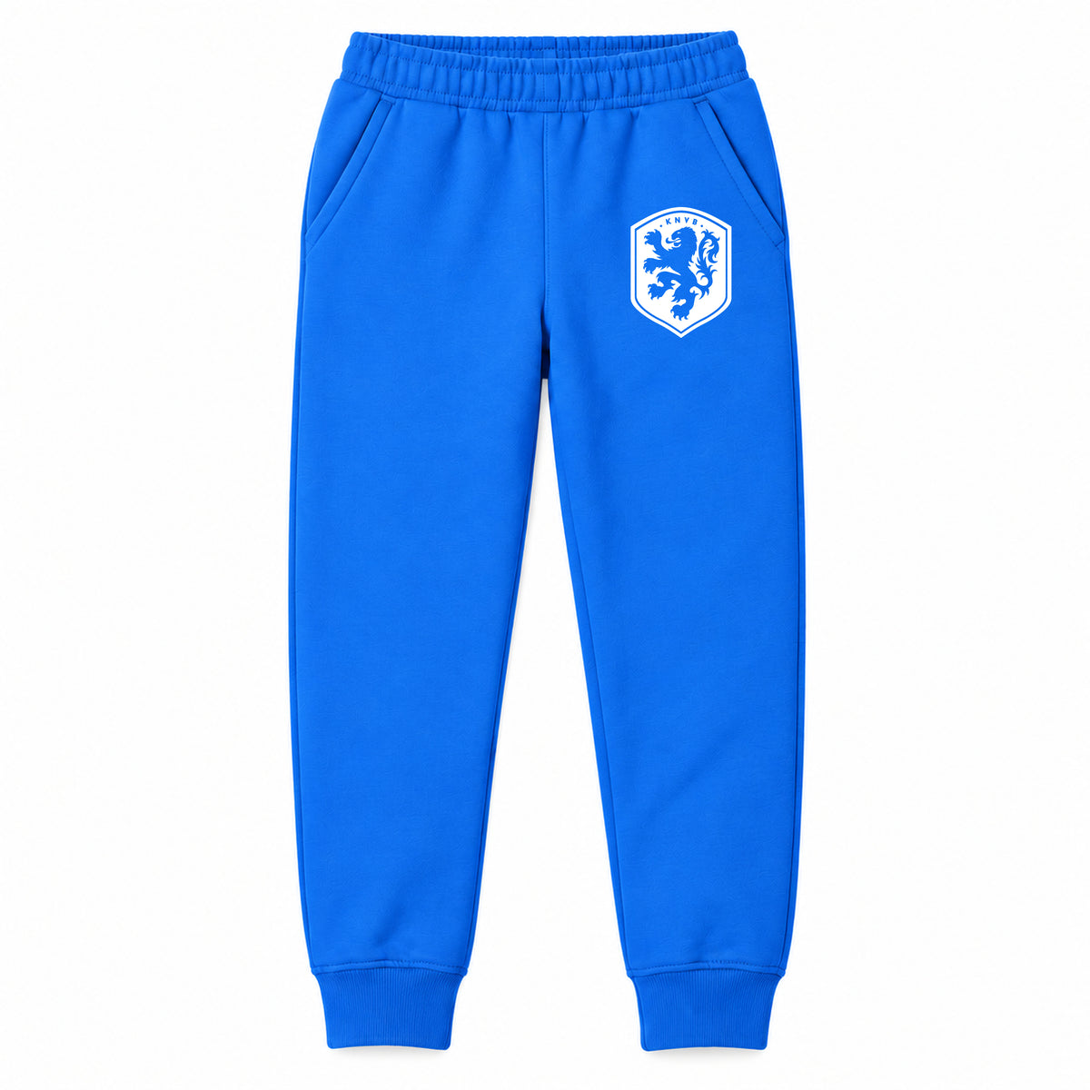 Netherlands National Soccer Team youth jogger sweatpants, Blue, Youth Large ages 10–12