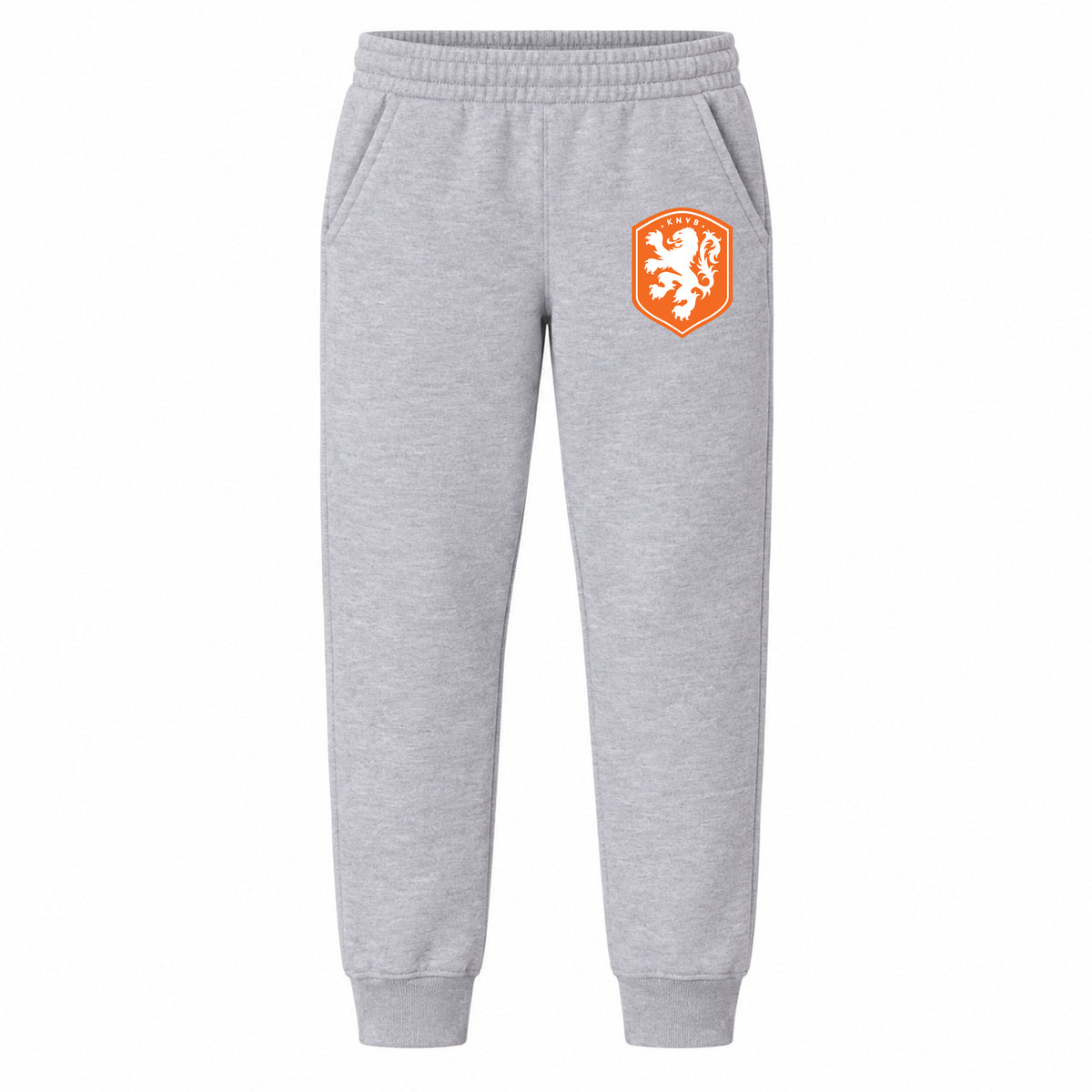 Netherlands National Soccer Team youth jogger sweatpants, Grey, Youth Large ages 10–12