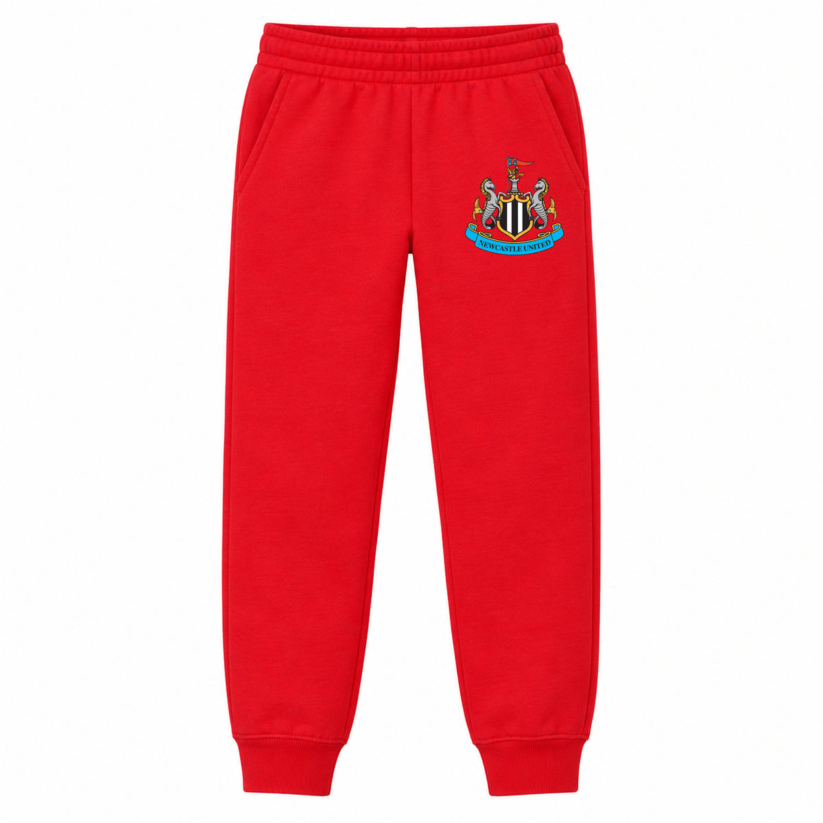 Newcastle United FC youth jogger sweatpants, Red, Youth Large ages 10–12