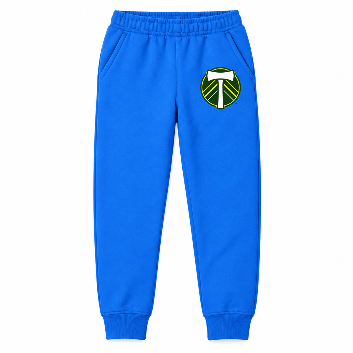 Portland Timbers FC youth jogger sweatpants, Blue, Youth Large ages 10–12