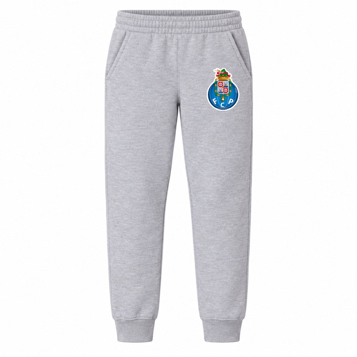 Porto FC youth jogger sweatpants, Grey, Youth Large ages 10–12