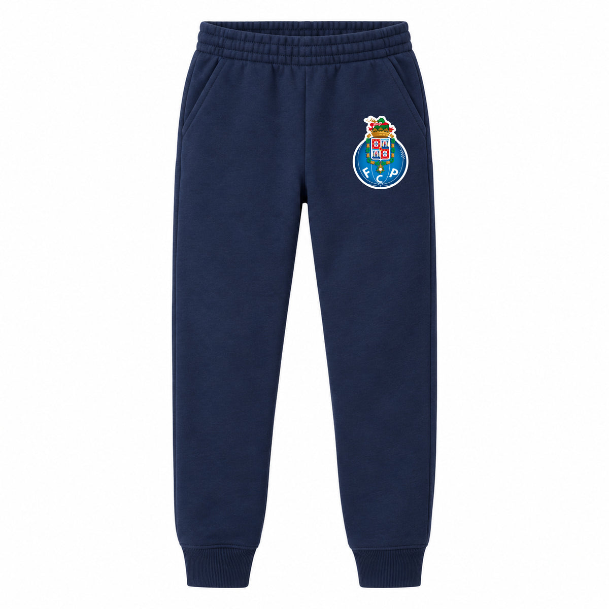 Porto FC youth jogger sweatpants, Navy Blue, Youth Large ages 10–12
