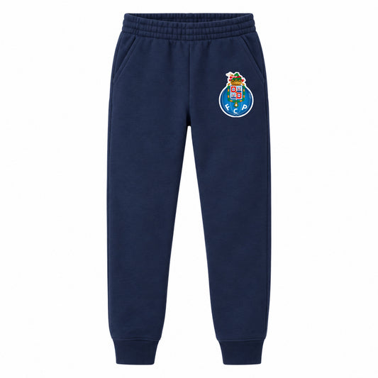 Porto FC youth jogger sweatpants, Navy Blue, Youth Large ages 10–12