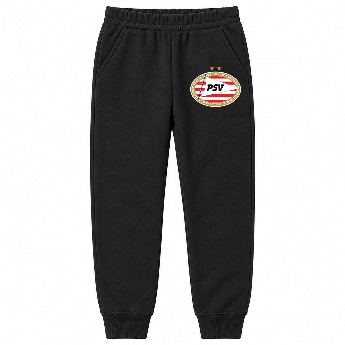 PSV Eindhoven FC youth jogger sweatpants, Black, Youth Large ages 10–12