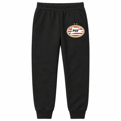PSV Eindhoven FC youth jogger sweatpants, Black, Youth Large ages 10–12