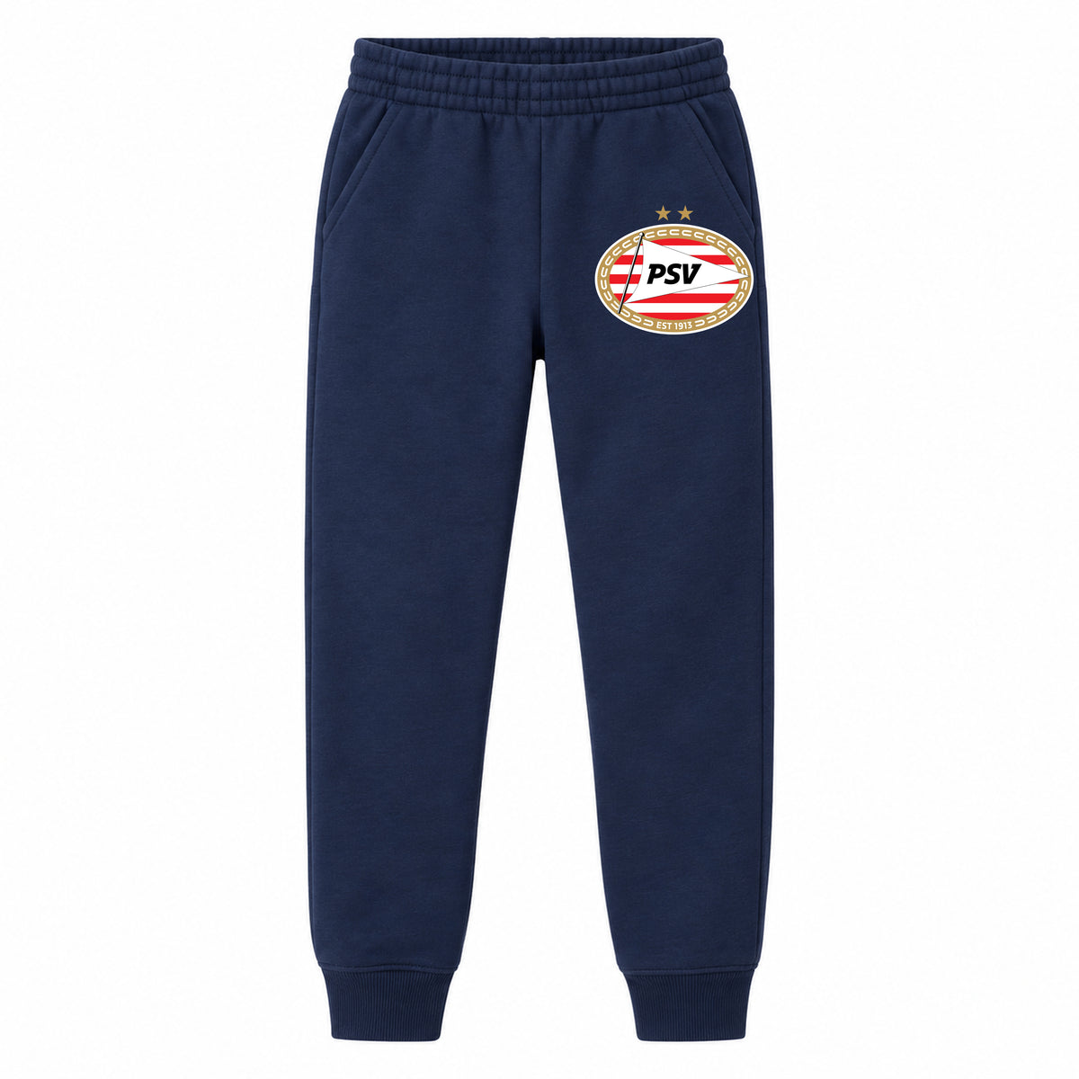 PSV Eindhoven FC youth jogger sweatpants, Navy Blue, Youth Large ages 10–12