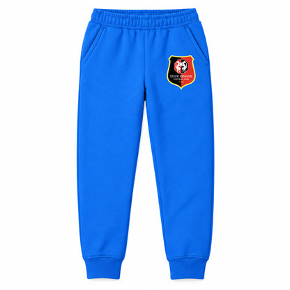 Stade Rennais FC youth jogger sweatpants, Blue, Youth Large ages 10–12
