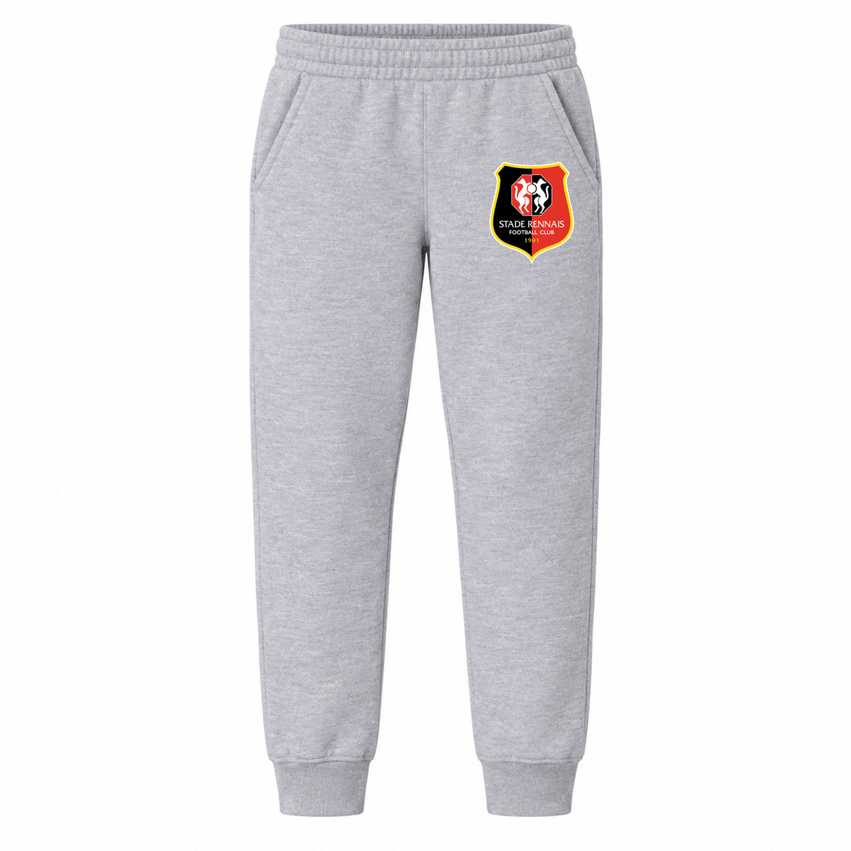 Stade Rennais FC youth jogger sweatpants, Grey, Youth Large ages 10–12
