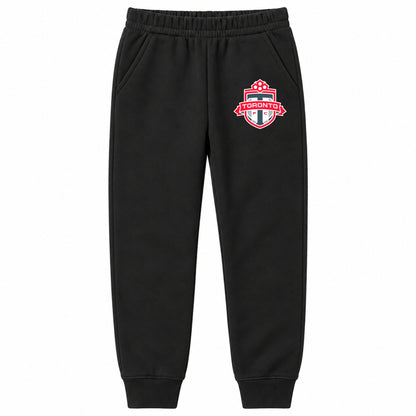 Toronto FC youth jogger sweatpants, Black, Youth Large ages 10–12