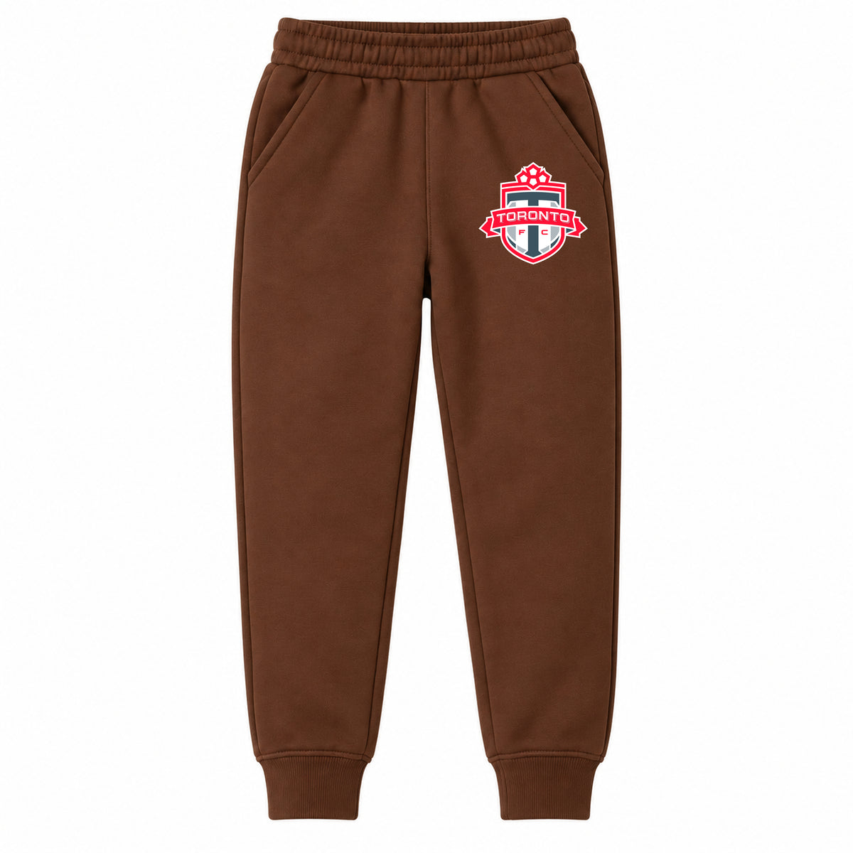 Toronto FC youth jogger sweatpants, Brown, Youth Large ages 10–12