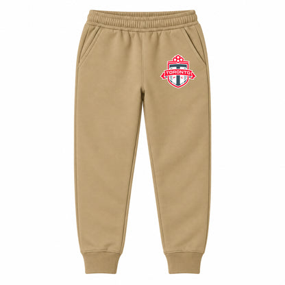 Toronto FC youth jogger sweatpants, Khaki, Youth Large ages 10–12