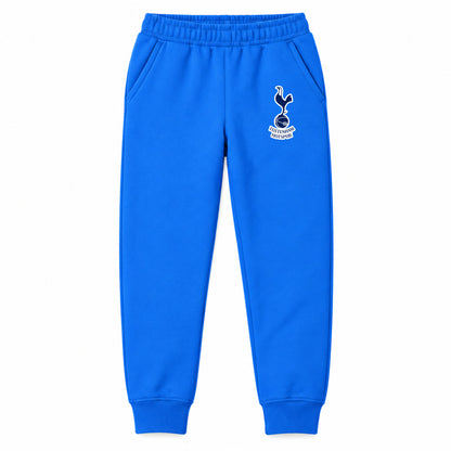 Tottenham Hotspur F.C. Soccer youth jogger sweatpants, Blue, Youth Large ages 10–12