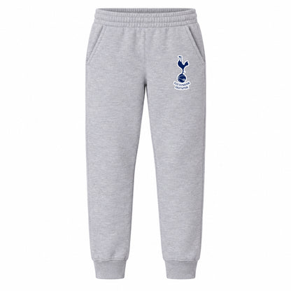 Tottenham Hotspur F.C. Soccer youth jogger sweatpants, Grey, Youth Large ages 10–12